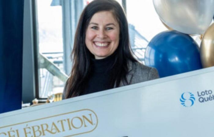 A Quebec woman wins $5 million thanks to a lottery ticket purchased on December 25