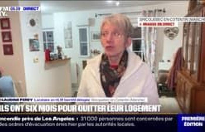 these residents of Bricquebec-en-Cotentin have six months to leave their homes in order to avoid risks