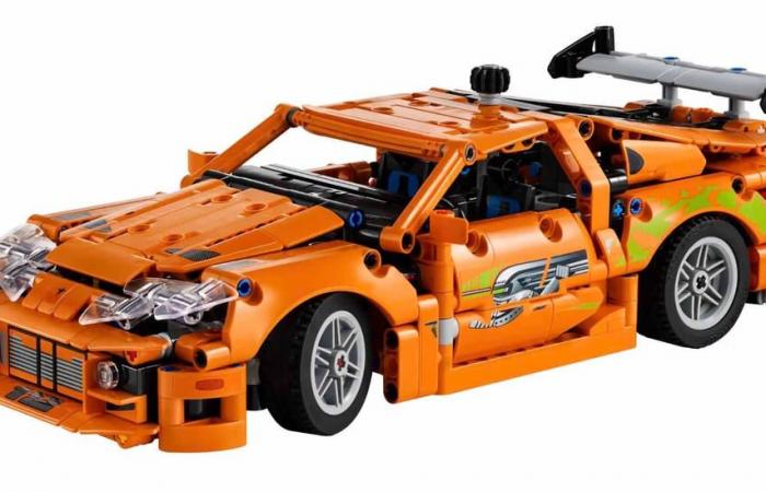 Treat yourself to the Toyota Supra from Fast & Furious in Lego Technic