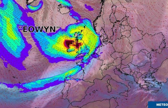 violent winds expected in France, Ireland on alert… Is this a “weather bomb”?