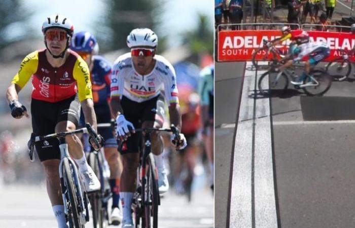 Cycling. Tour Down Under – Bryan Coquard wins the 4th stage…. in the photo finish