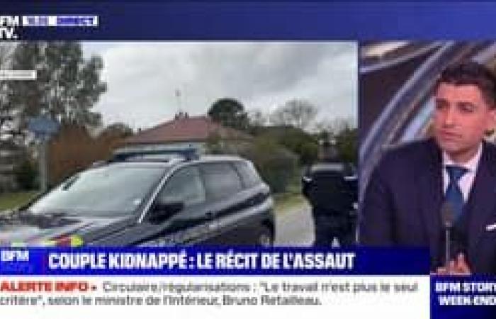 BFMTV in front of the house of Montierchaume (Indre), where the GIGN found the co -founder of Ledger