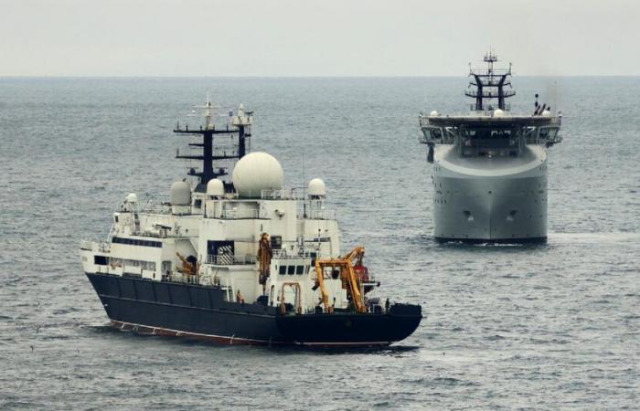 In the English Channel, the hunt for the Russian ship “Yantar” by the British navy, suspected of espionage