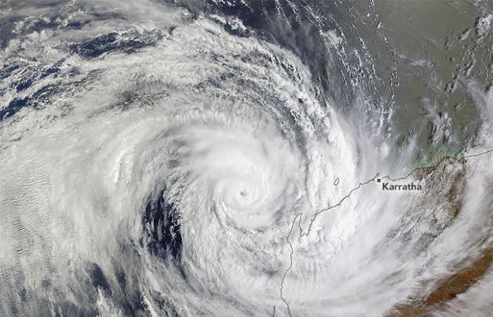 Tropical Cyclone Sean Lashes Western Australia