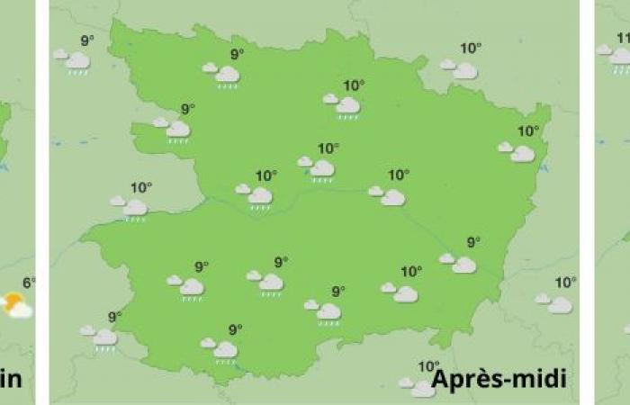 Maine-et-Loire. Your weather for January 25, 26 and 27 … and a striking fact!