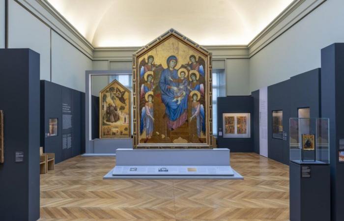 the Louvre sheds light on the enigma of the painter Cimabue