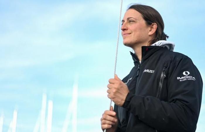 Justine Mettraux, “exemplary” Vendée Globe rookie and first woman expected in Les Sables-d’Olonne