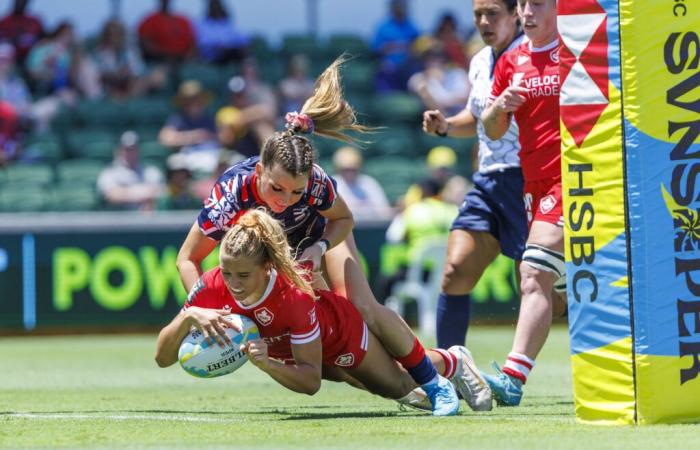 Canada’s women’s sevens team begins HSBC SVNS Perth with two wins — Rugby Canada