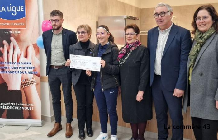 Blavozy: € 4,500 given to the league against cancer