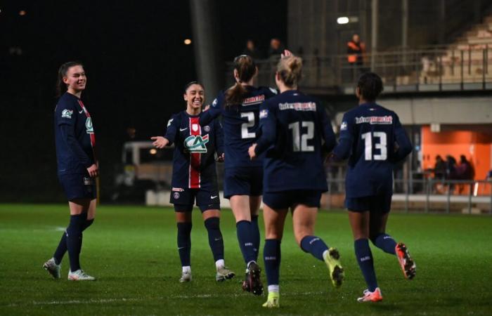 Coupe de France – Round of 16: PSG passes without incident