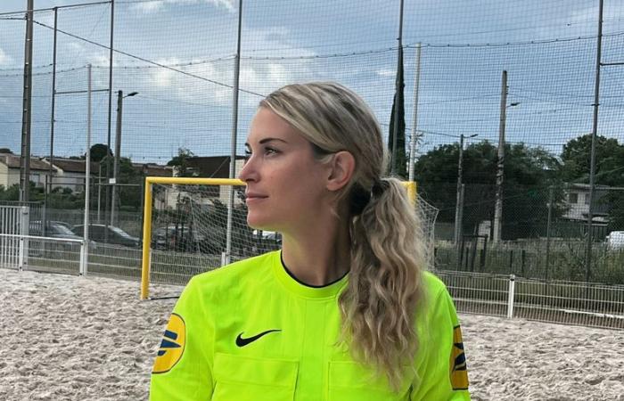 “When you go from Miss France to be insulted every weekend”: referee Virginie Guillin returns to her complicated beginnings