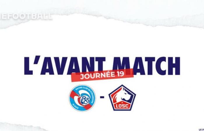 Ligue 1 – J19: Pre-match information for RC Strasbourg – LOSC