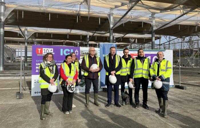 Future tram line T10: The Metropolis of Lyon makes a first stage of the site