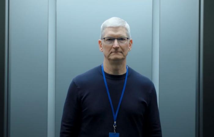 Apple CEO Tim Cook Is a Lumon Worker in Promo Spot