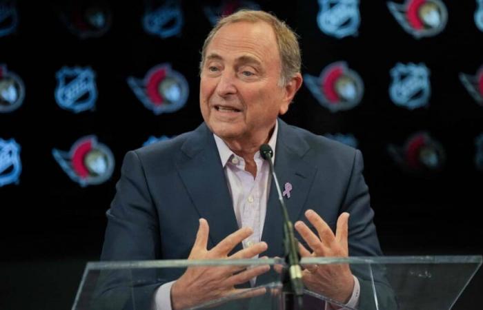 Retirement from Gary Bettman: we prepare the land