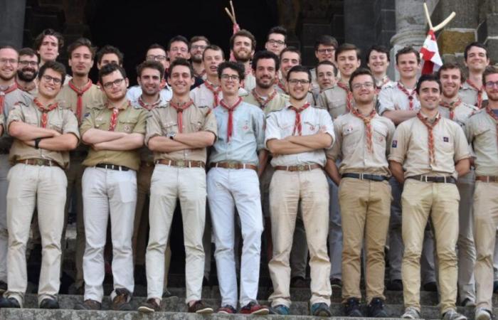 The Unit Scouts of France celebrate the centenary of the road