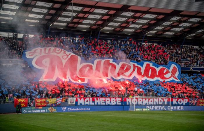 SM Caen. The Malherbe Normandy Kop repressed by the management of the club which is explained