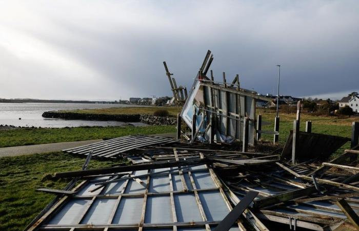 Storm Éowyn is currently demanding two lives, record winds of 184 kilometers per hour measured in Ireland