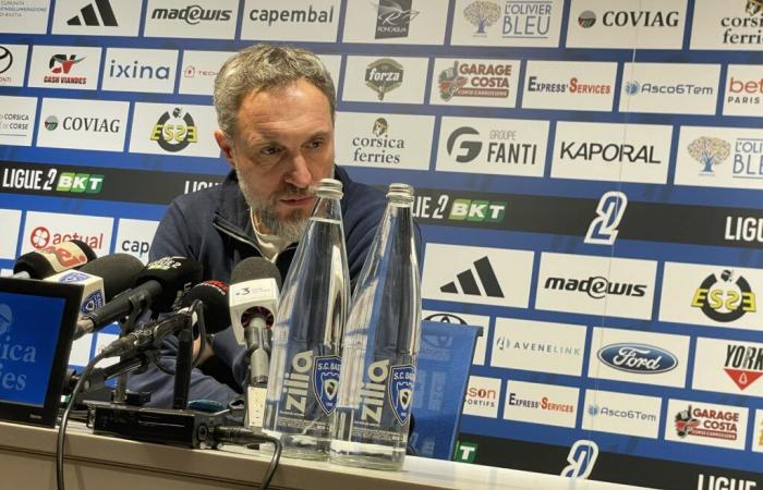 Benoît Tavenot (SC Bastia): “My gesture is silly”