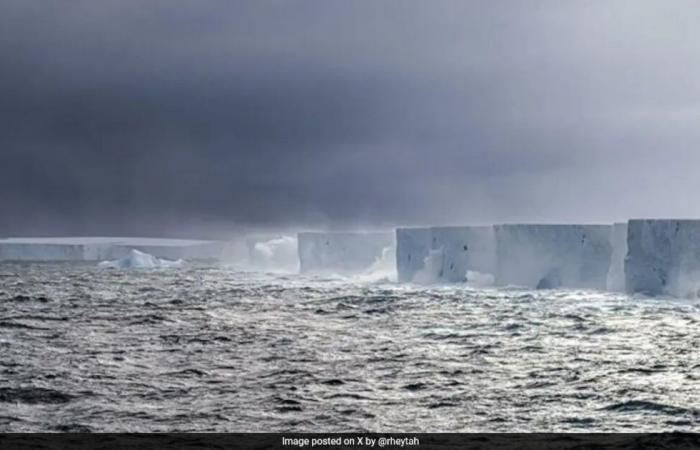 World’s Largest Iceberg, Visible From Space, On Course To Collide With Remote British Island