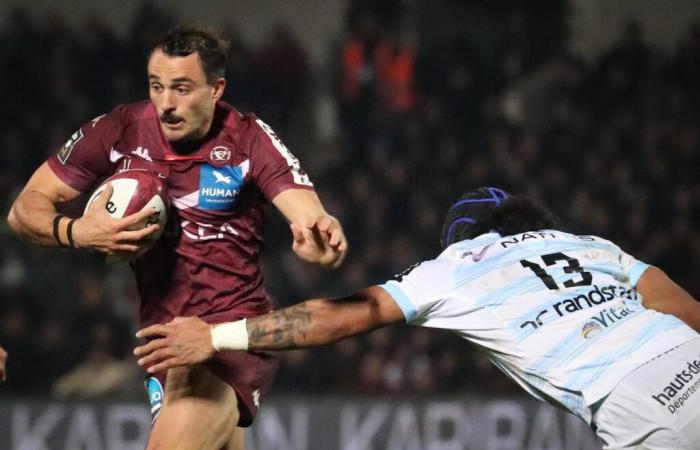 Union Bordeaux-Bègles (UBB). “I want to bite into everything that presents itself,” says Nans Ducuing