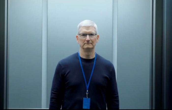 Tim Cook gets severed in new Apple TV+ Severance promo