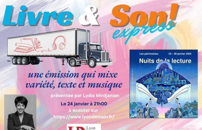 Discover “Book and Sound Express” with Lydia Mirdjanian on Lyon Demain!