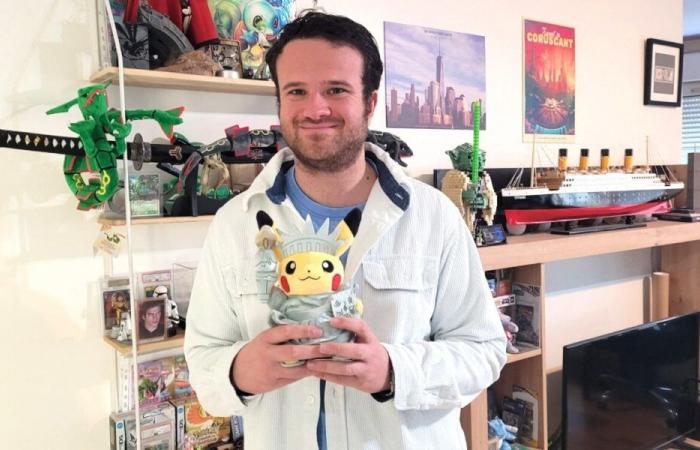 North. This Lille is one of the biggest collectors of Pokémon cards in France