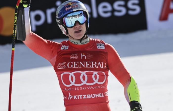 Odermatt wins Super-G from Kitzbühel-also a Rogentin on the podium