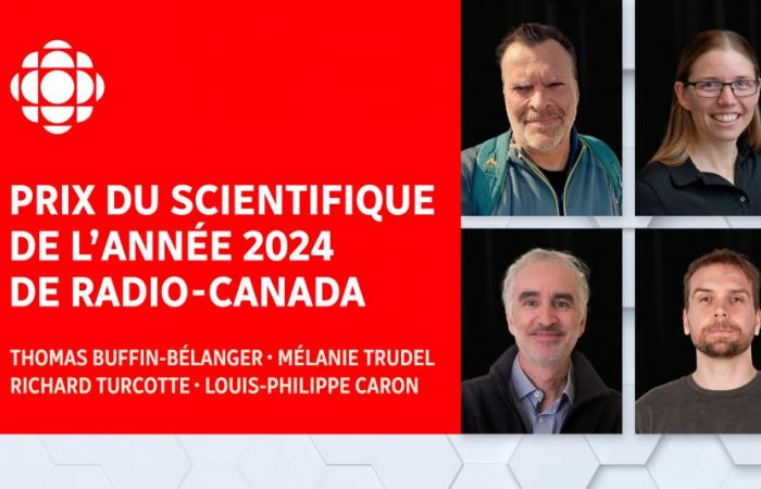 Scientist’s prize for 2024: Thomas Buffin-Bélanger, Mélanie Trudel, Richard Turcotte, Louis-Philippe Caron