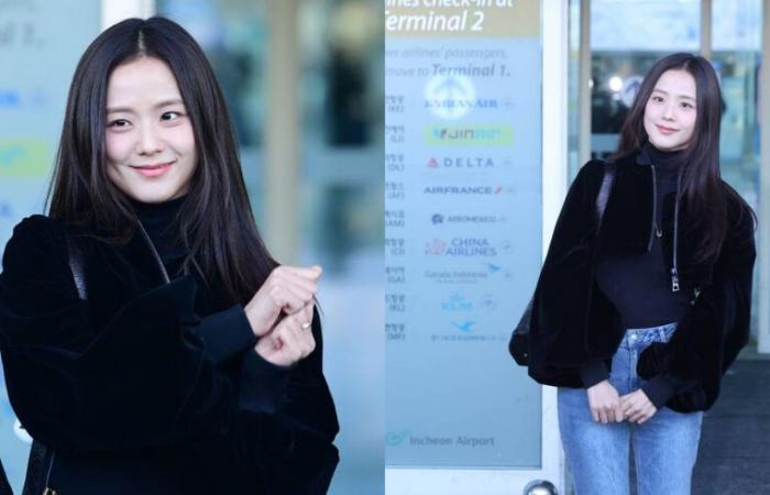 Jisoo (Blackpink) flies away for Paris Fashion Week-K-Gen