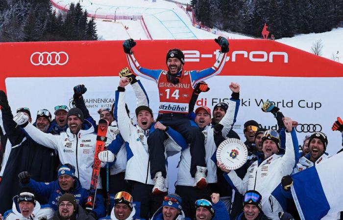 “Our Cyp ‘, we are missing madness”: in Kitzbühel, Cyprien Sarrazin in all blue heads