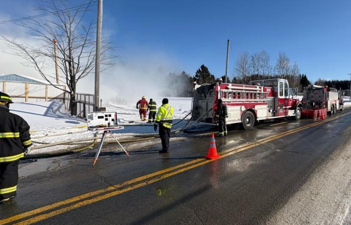 Fire of residence in Saint-Jules