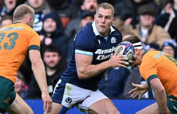 Van der Merwe injured in ankle, another injury for Scotland before the start of the Tournament