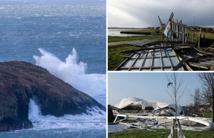 Storm Éowyn is currently demanding two lives, record winds of 184 kilometers per hour measured in Ireland