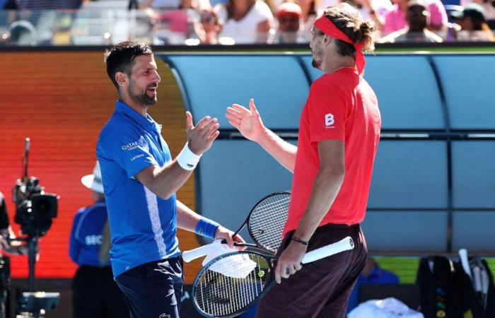 Australian Open: Injured Novak Djokovic withdraws after losing first set 7–6 to Alexander Zverev