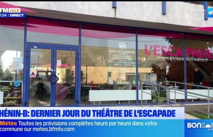 last day at the Escapade theater in Hénin-Beaumont