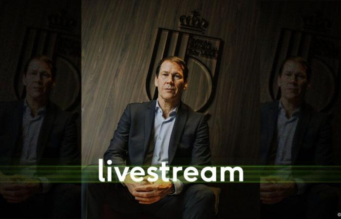 Livestream – National coach Rudi Garcia talks for the first time: “Speak a lot with Eden”