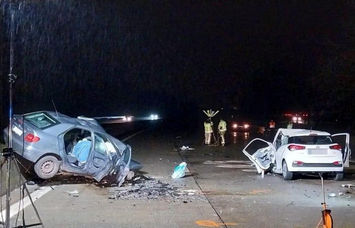 Two dead after serious accident with wrong-way driver on A12 in Meise, third person in danger of life: “He stopped to urinate against the central reservation”