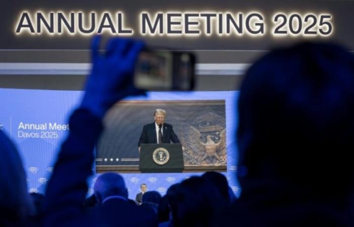 Come in America or pay taxes, launches Trump to the bosses gathered in Davos: News