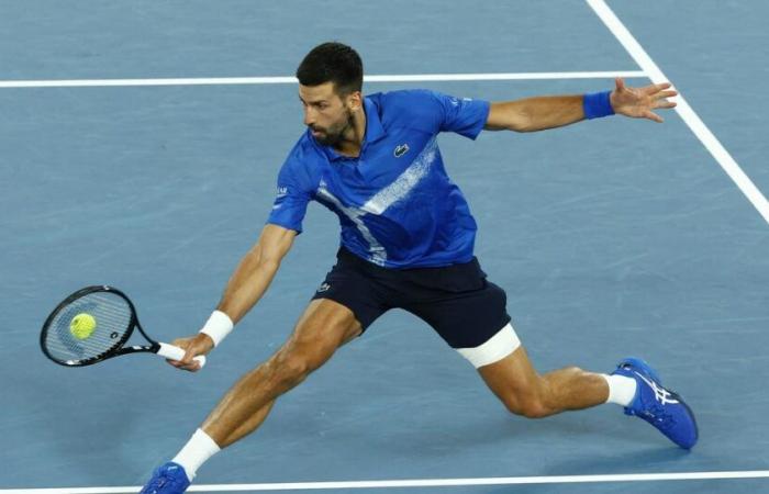 Fer Intense bras between Djokovic et zverev