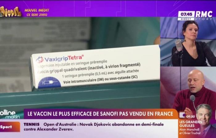 Sanofi's most effective vaccine not sold in France