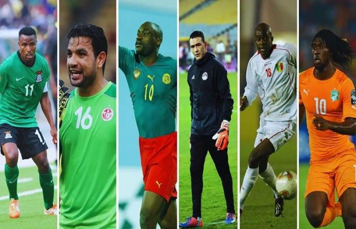 El Hadary, Gervinho … Legends present during the ceremony