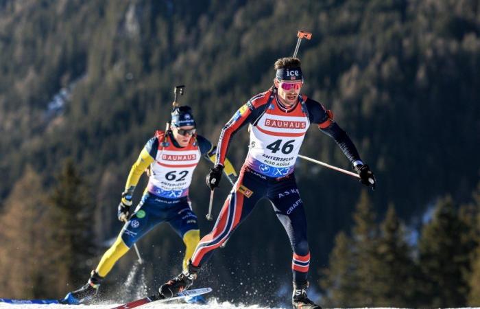 Biathlon | Antholz: Second of the sprint, Sturla Holm Lægreid takes the yellow bib to Johannes Phangnes Boe | Nordic Mag | N ° 1 Biathlon