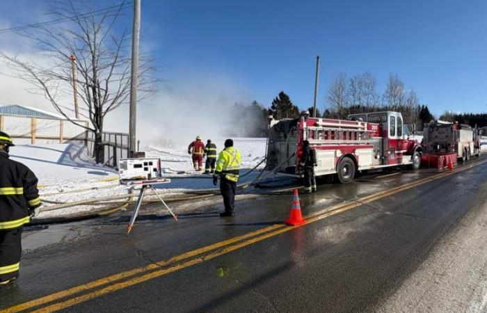 Fire of residence in Saint-Jules