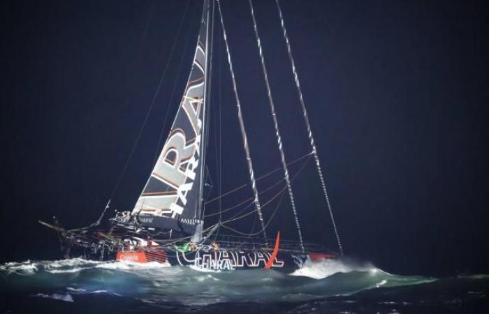 Jérémie Beyou (Charal) finishes the Vendée Globe in fourth place