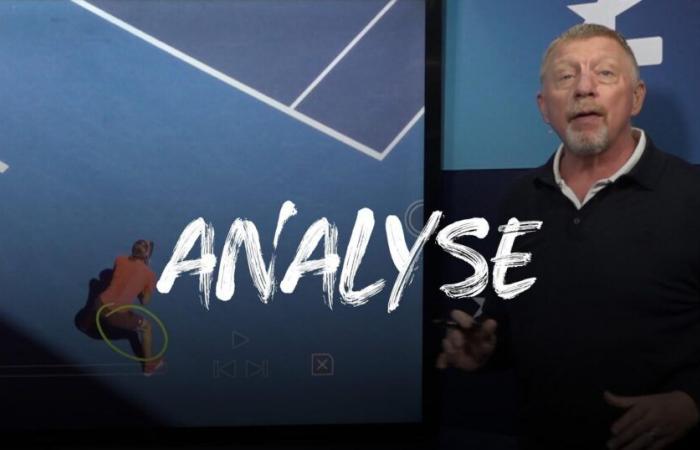 Australian Open 2025 – Boris Becker analyzed: This is how Alexander Zverev Novak Djokovic cracked in the semi -finals in set one – tennis video