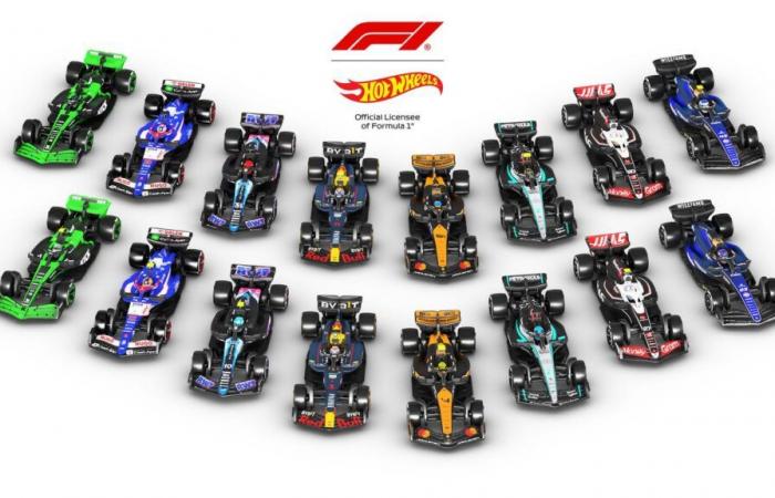 Mattel launches F1 Hot Wheels collection