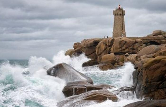 Four departments of Brittany and the South-West placed on orange alert due to violent winds from Sunday