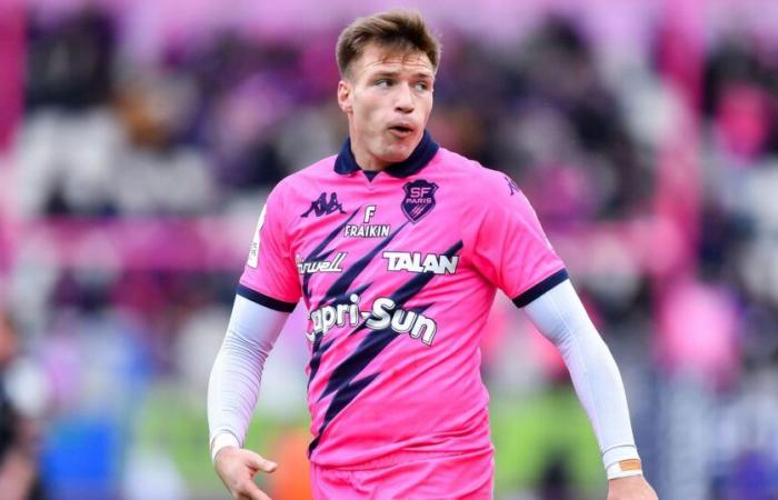 Léo Barré left with concussion with Stade Français and uncertain for the start of the 6 Nations Tournament